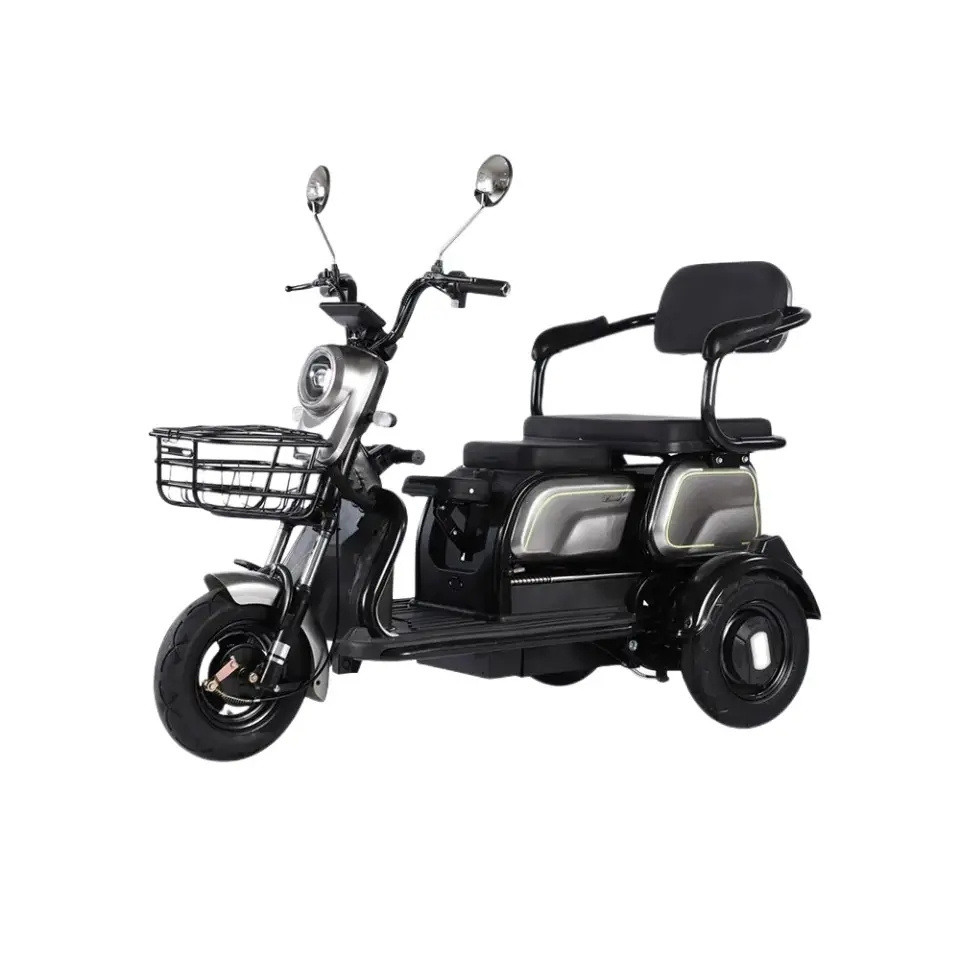 Manufacturer of electric tricycle 600 watt lead-acid electric three-wheeled bicycle replacement three-wheeled electric scooter