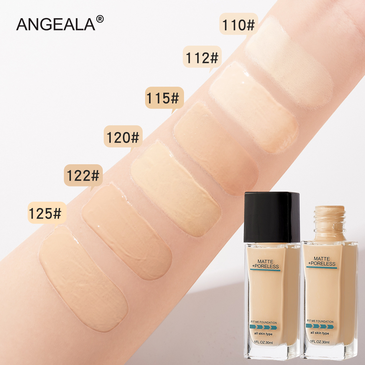 wholesale tinted moisturizer bulk foundation makeup low moq organic spray foundation full coverage waterproof