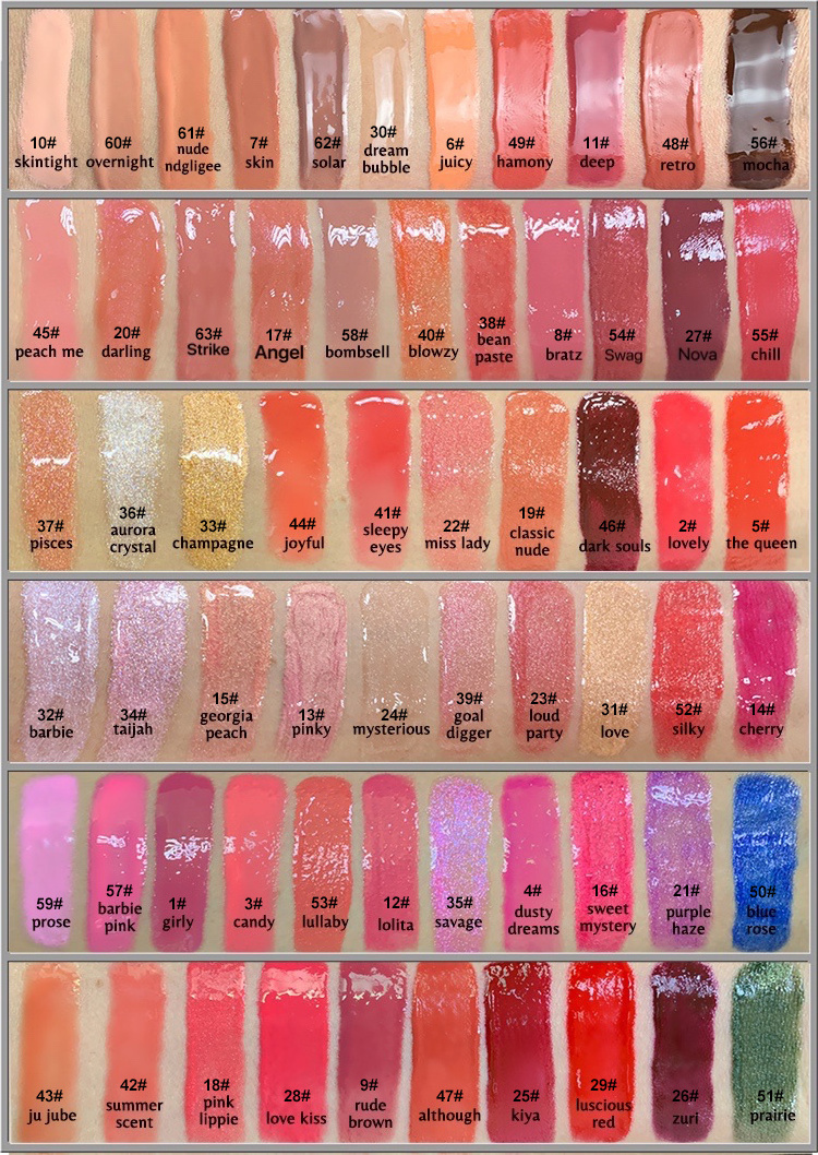 high quality glitter lipgloss wholesale bulk waterproof vegan organic private label lip gloss en gros best matte liquid lipstick