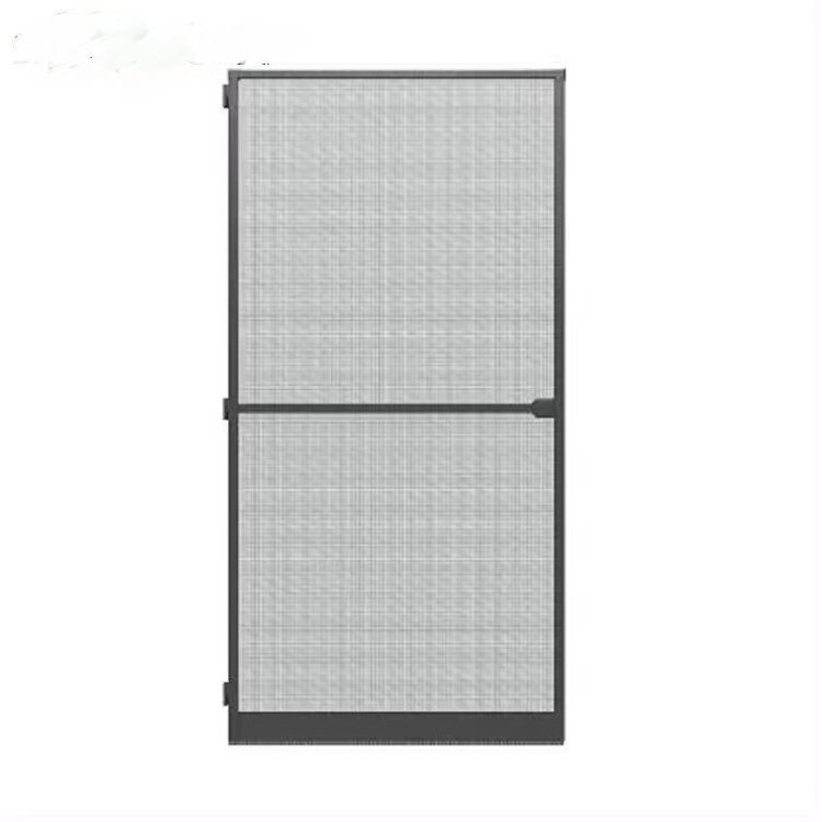 High Quality Customized Fiberglass Net Aluminum Profile Fixed Frame Screen Door Security Anti Mosquito Fly Bug Door Screen