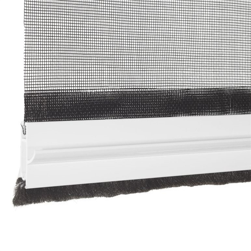 New PVC Automatic open mosquito proof roller screen window screen kits casement windows with screens