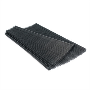 High quality Black Polyester pleated mesh screen retractable door screen accordion plisse screen