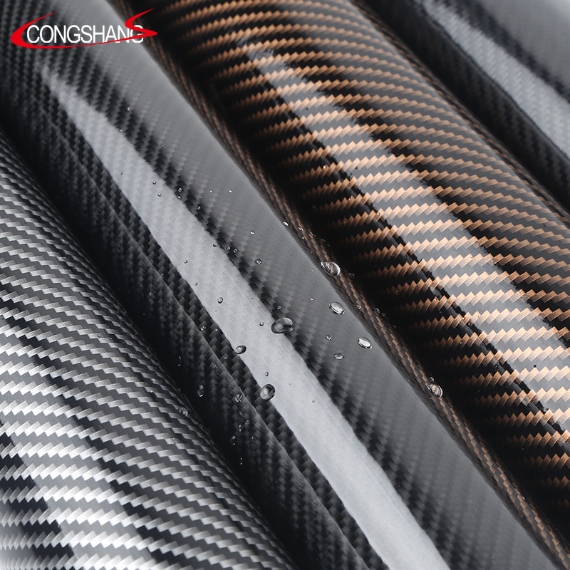 PVC 2D Carbon Fiber Vinyl Car Vehicle Body Sticker Wraps