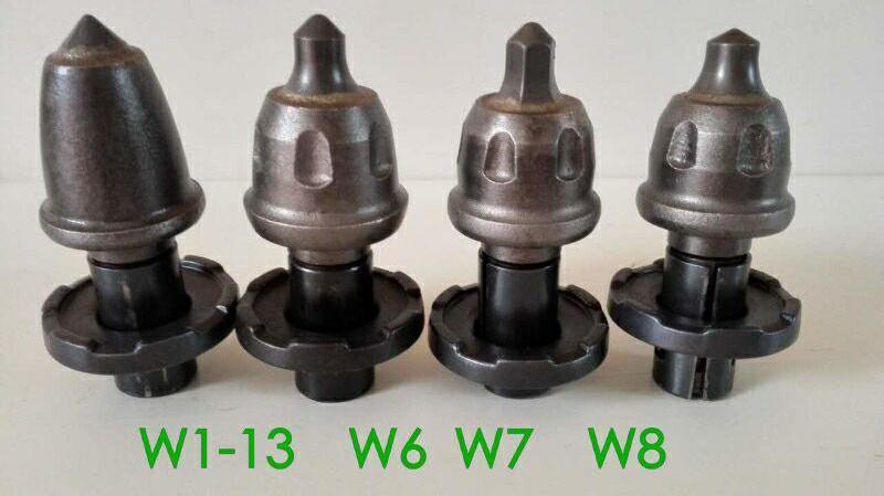 W6-22 wirtgen machine parts asphalt planner bit W8 concrete road milling teeth for concrete cutting