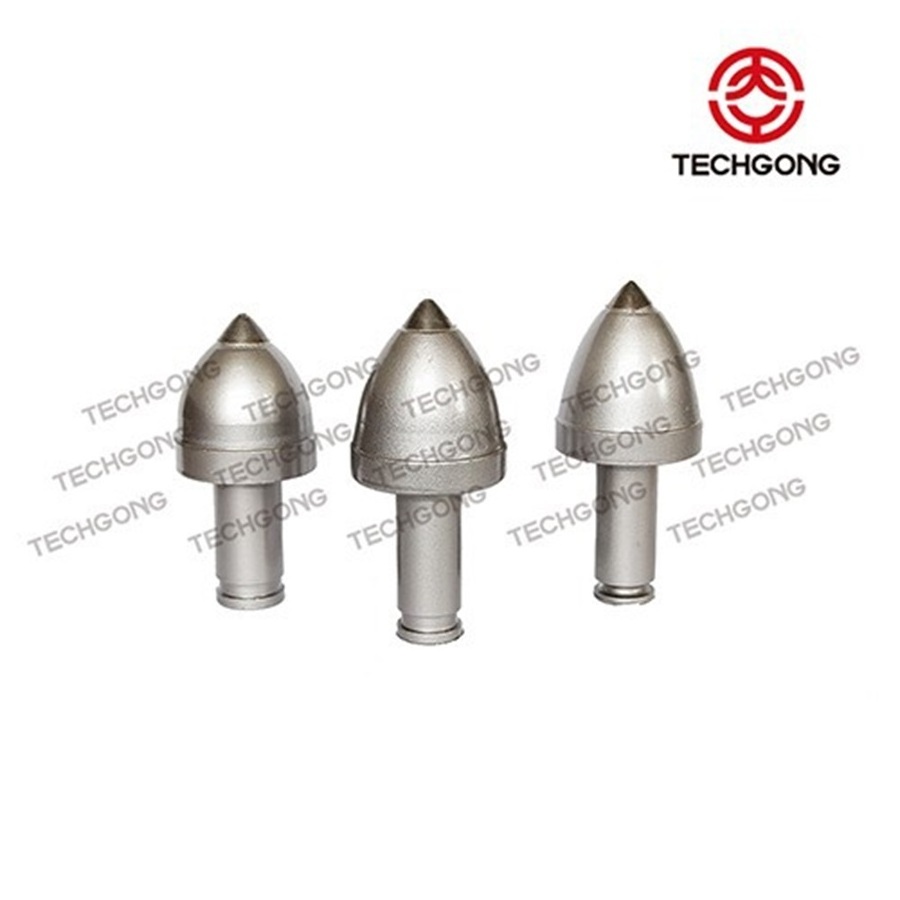 Carbide Bullet Teeth Dirt Auger Teeth for Rock Drilling Bucket in Rotary Rigs