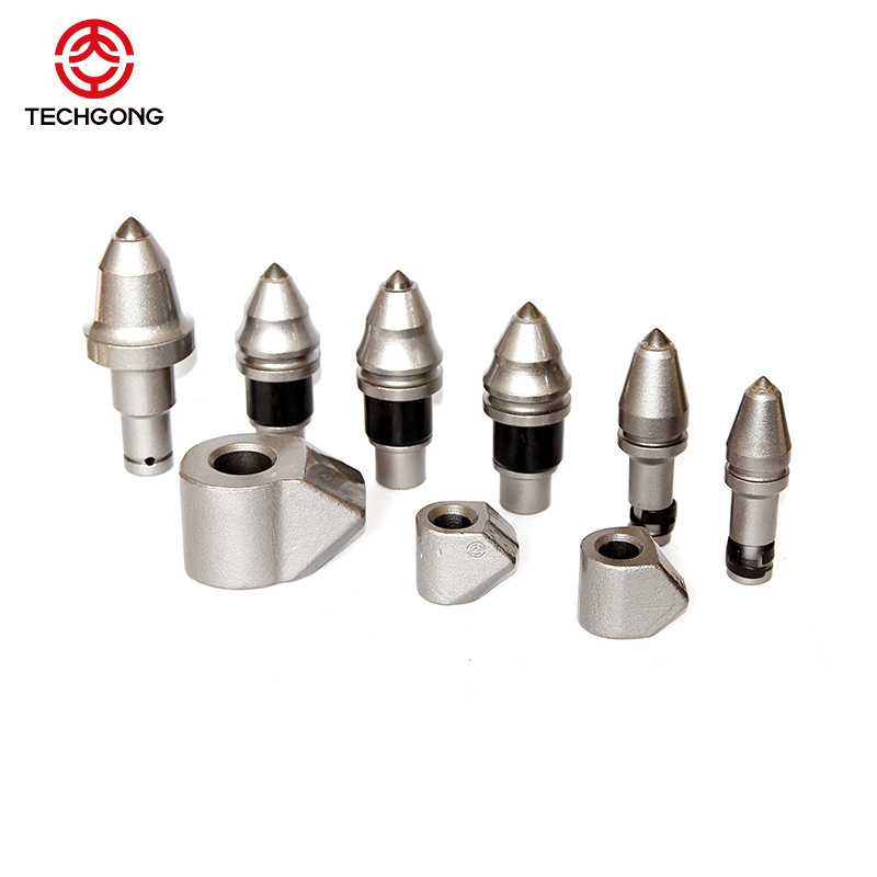 Rock Cutting Tools In Earth Auger For Foundation Drilling Construction