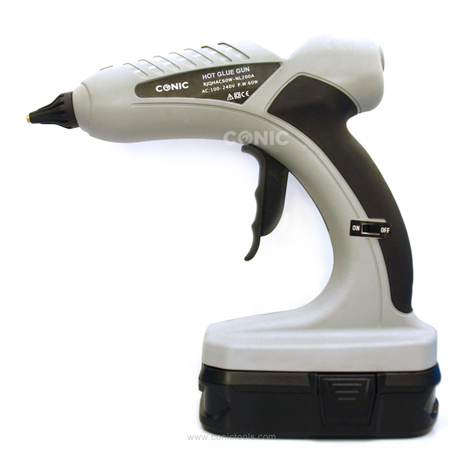 60w Llithium Battery Glue Gun Rechargeable Electric hot melt glue gun Cordless Hot Melt Glue Gun