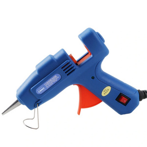 Manufacturer Supply 20w Blister Packing Hot Melt Glue Gun Electric Hot Glue Gun Accessory Toys Glue Gun