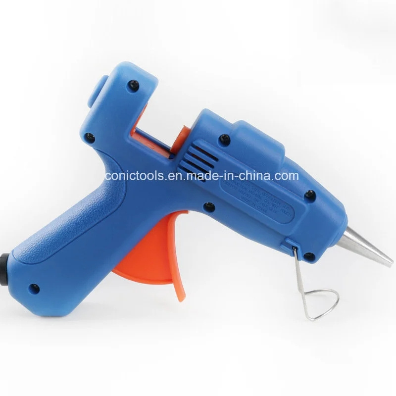 Manufacturer Supply 20w Blister Packing Hot Melt Glue Gun Electric Hot Glue Gun Accessory Toys Glue Gun