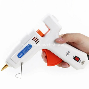 Factory Wholesale 60w Blister Packing Electric Hot Glue Gun Copper Nozzle Hot Melt Glue Gun with Sticks