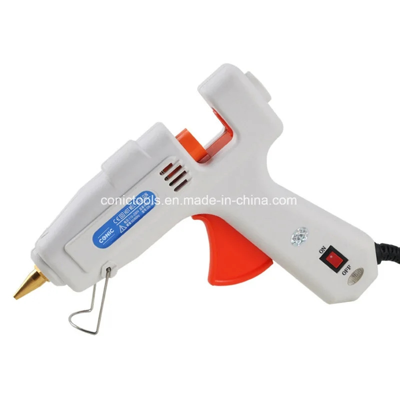 Factory Wholesale 60w Blister Packing Electric Hot Glue Gun Copper Nozzle Hot Melt Glue Gun with Sticks