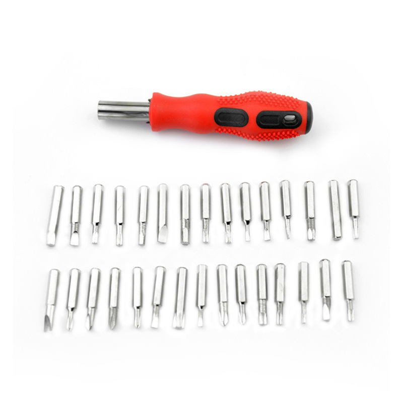 Screwdriver 31 in 1 daily house Tower multi function precision screw drivers bits sets magnetic Repair Cellphone screwdriver set