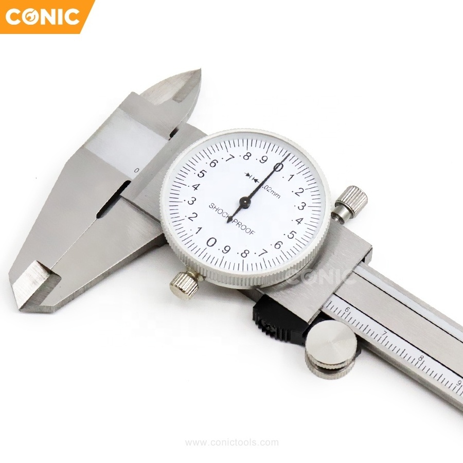 The New 150mmx0.02mm Stainless Steel Digital Vernier Dial Caliper With Metric Graduation