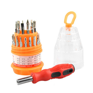 Screwdriver 31 in 1 daily house Tower multi function precision screw drivers bits sets magnetic Repair Cellphone screwdriver set