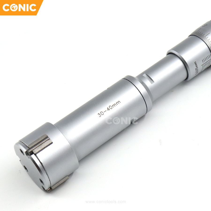 3 Point Internal Micrometer 30-40mm with Aluminum Case (blind hole type)