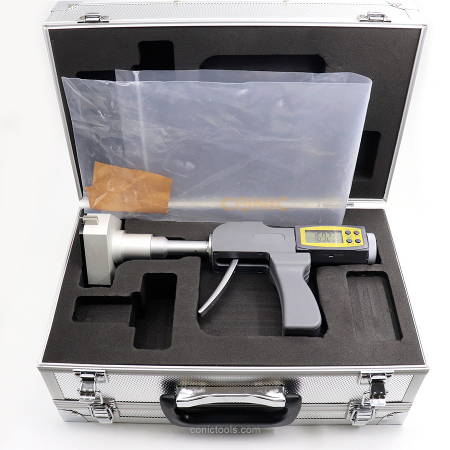 87-100mm pistol grip digital three-point bore gauge Inside Micrometer 3 Point Internal Micrometer