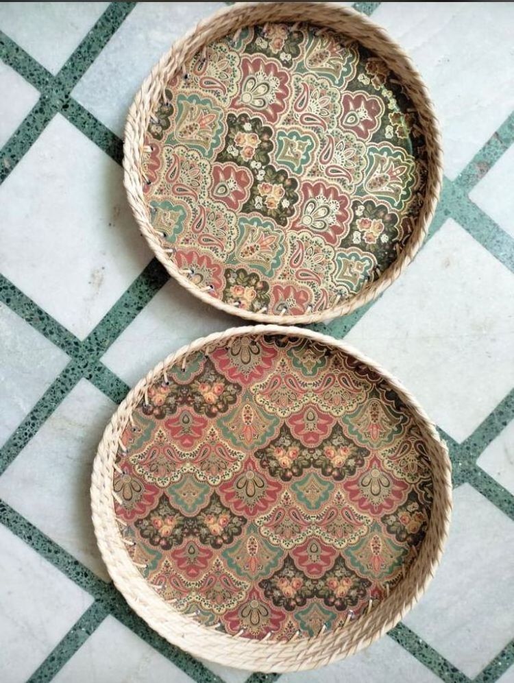 custom made cane baskets with resin bases available in assorted sizes and shapes with multiple patterns suitable for home stores