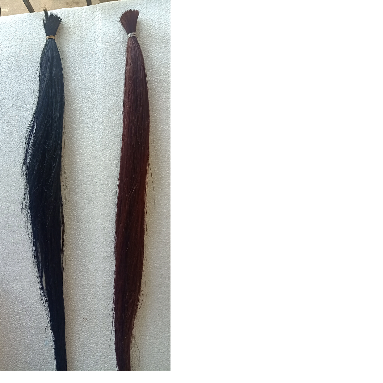 custom made natural banana hair fiber  available in  custom dyed colors made from natural banana fiber suitable for resale