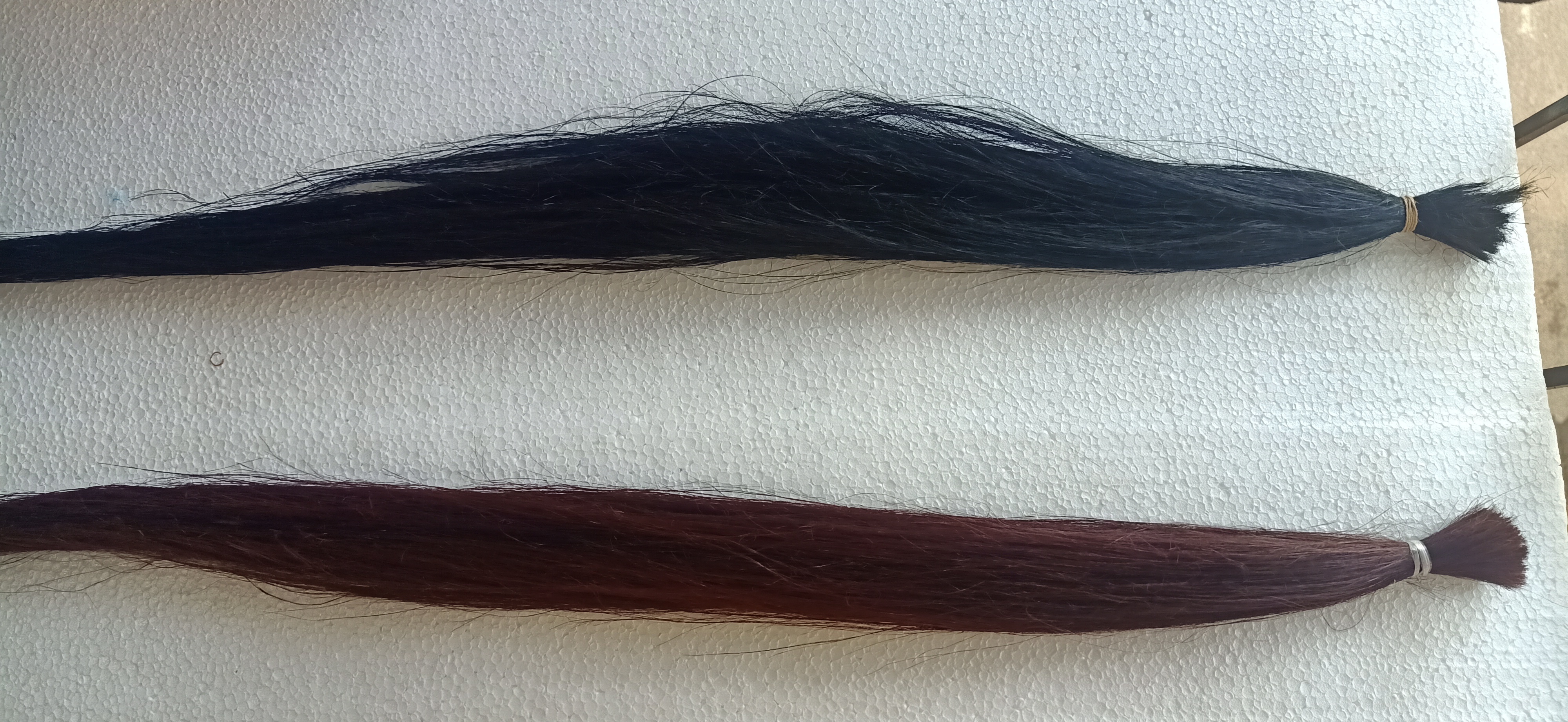 custom made natural banana hair fiber  available in  custom dyed colors made from natural banana fiber suitable for resale