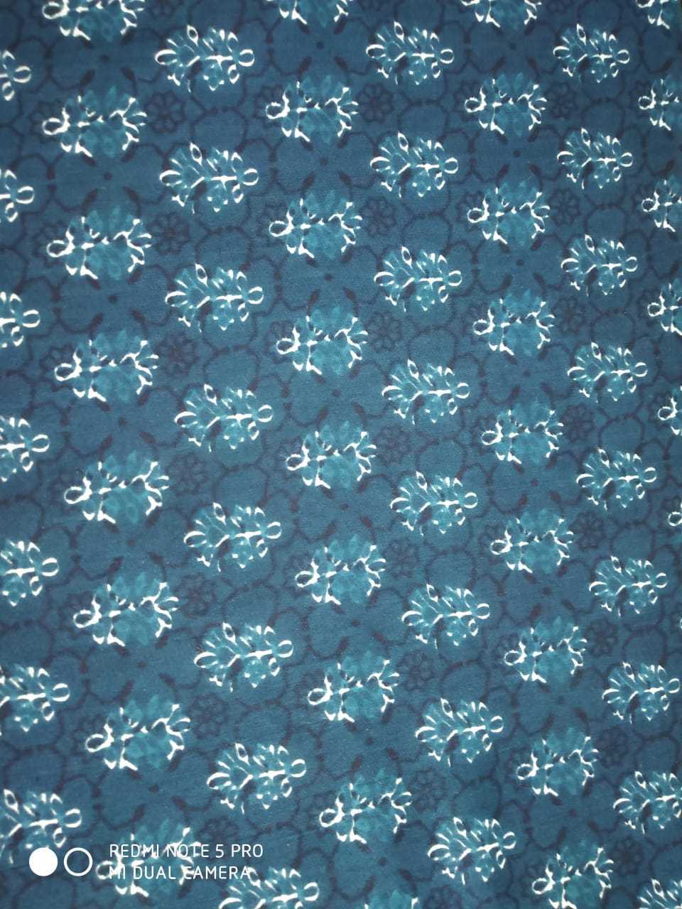 block printed indigo blue cotton fabrics in assorted designs for home textile and clothing designers