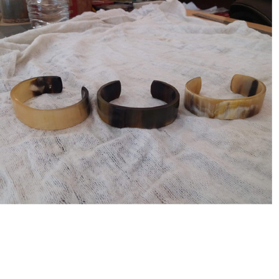 natural buffalo horn cuffs made from buffalo horn suitable for jewelry designers ideal for resale