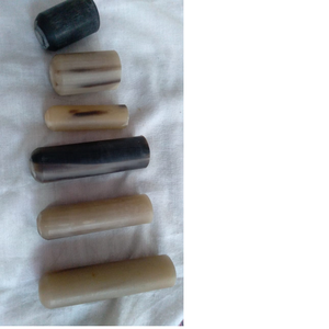 natural buffalo horn rolls and buffalo horn handles ideal for furniture manufacturers and suitable for resale from size  2 inch