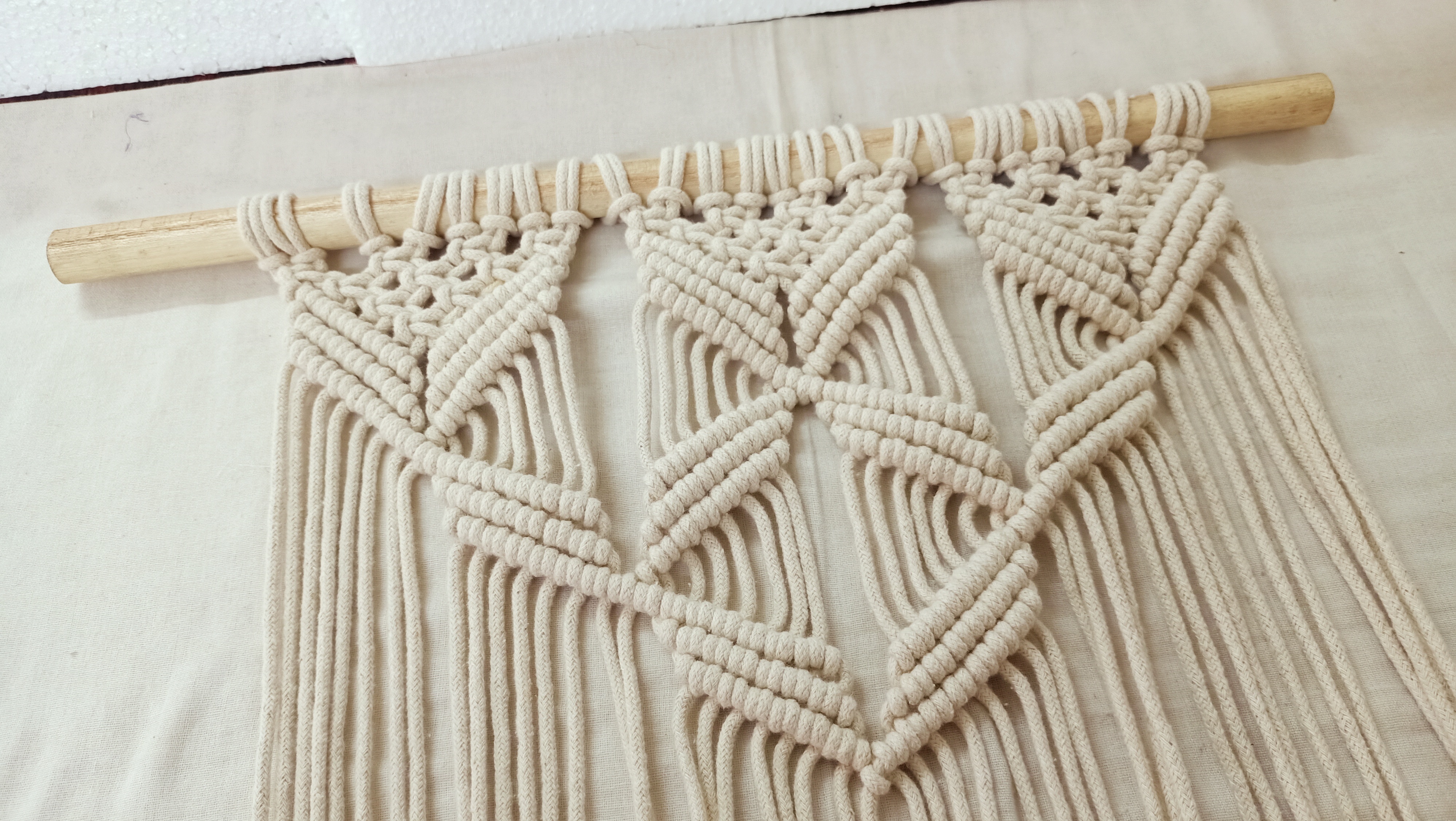 custom made macrame cotton cord wall hangers suitable for beach decoration stores and garden themed stores