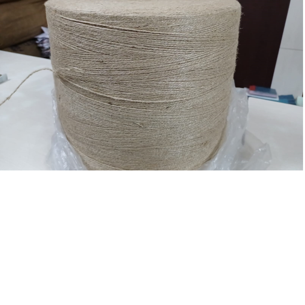 custom handmade jute yarn made from 100% jute fiber ideal for textile spinner and yarn stores for resale