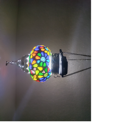 multi colored mosaic glass wall hanging lamps ideal for home decoration stores suitable for resale