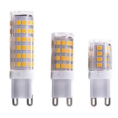 2109 New arriver  LED corn lamp bulb  85V-265V lights energy saving light  G9 lighting  candle smd2835 white  cool