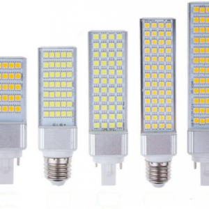 E27 G24 G23 led bulb 5W 7W 9W 11W 13W 15W highlight 85-265V SMD5050 side lighting horizontal plug light source lamp