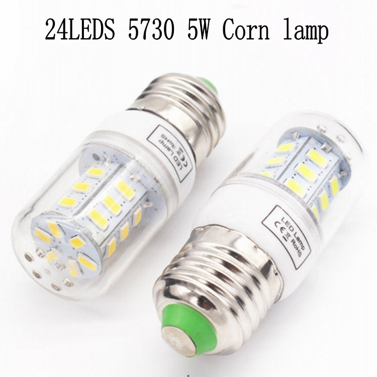 New product  5730SMD constant current corn lamp 85V-265V LED lights energy saving bulb light E27 G9 E14 B22 E12 GU10