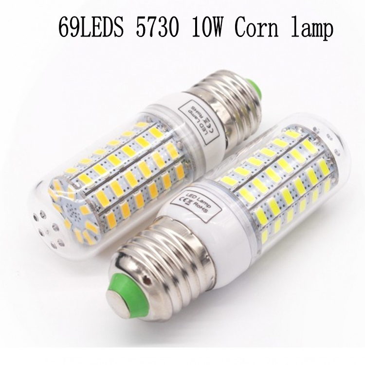 New product  5730SMD constant current corn lamp 85V-265V LED lights energy saving bulb light E27 G9 E14 B22 E12 GU10