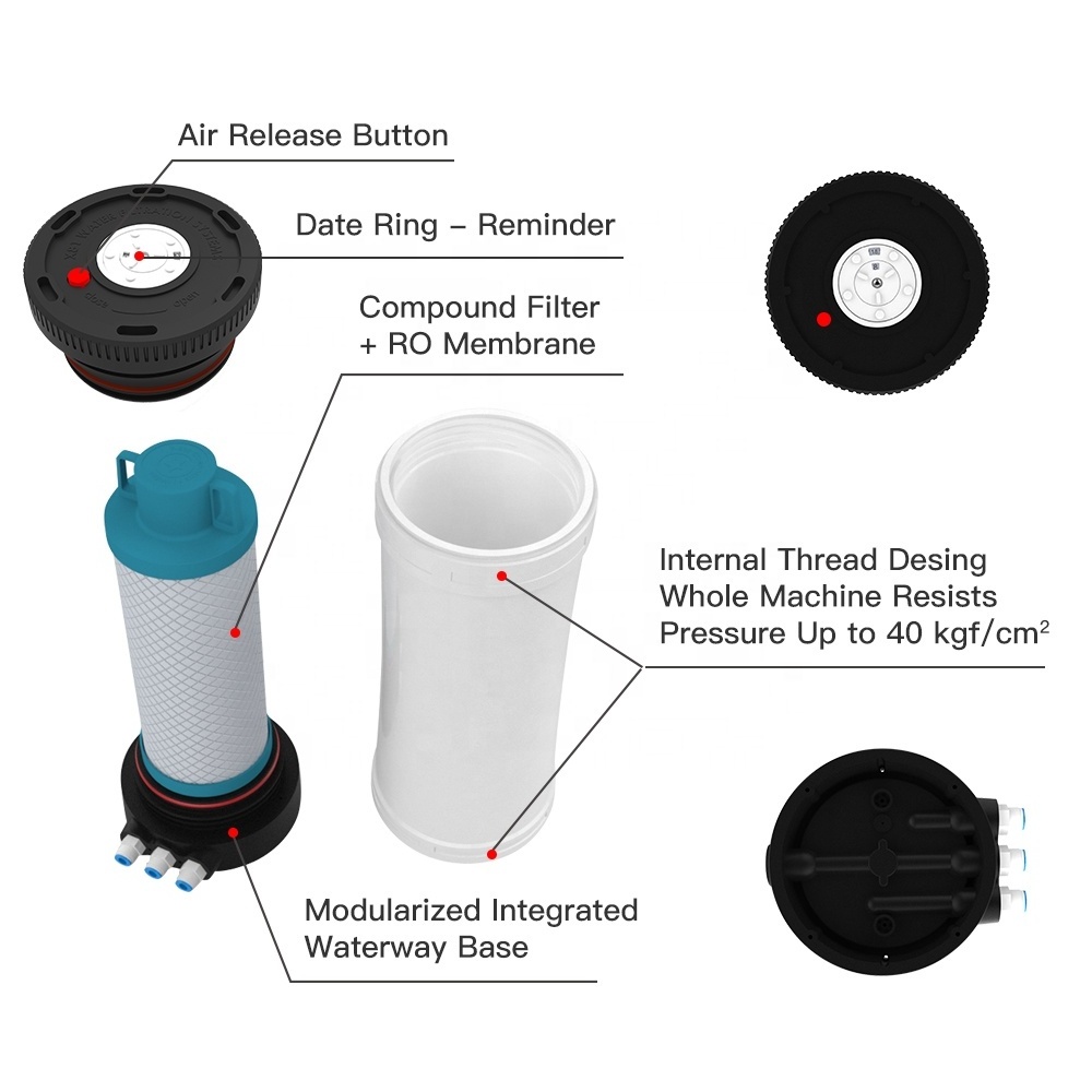 Integrated Water Purifier Household Reverse Osmosis Water Filtration System