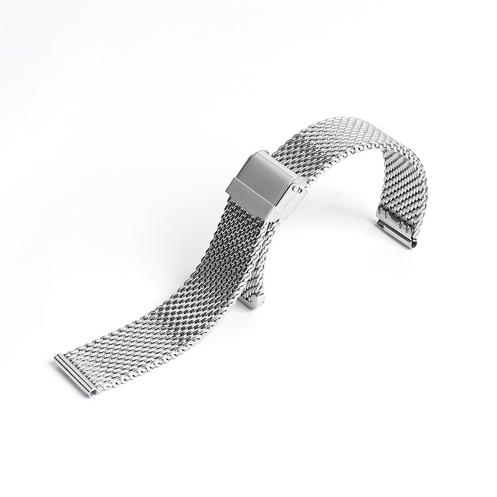 CONKLY New Stainless Steel Watch Band 38/40/42mm Replacement Watch Strap Bracelet Milanese Metal Magnetic Chain Watchband