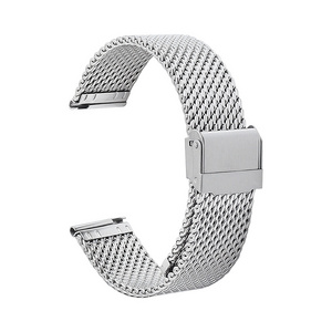 CONKLY New Stainless Steel Watch Band 38/40/42mm Replacement Watch Strap Bracelet Milanese Metal Magnetic Chain Watchband