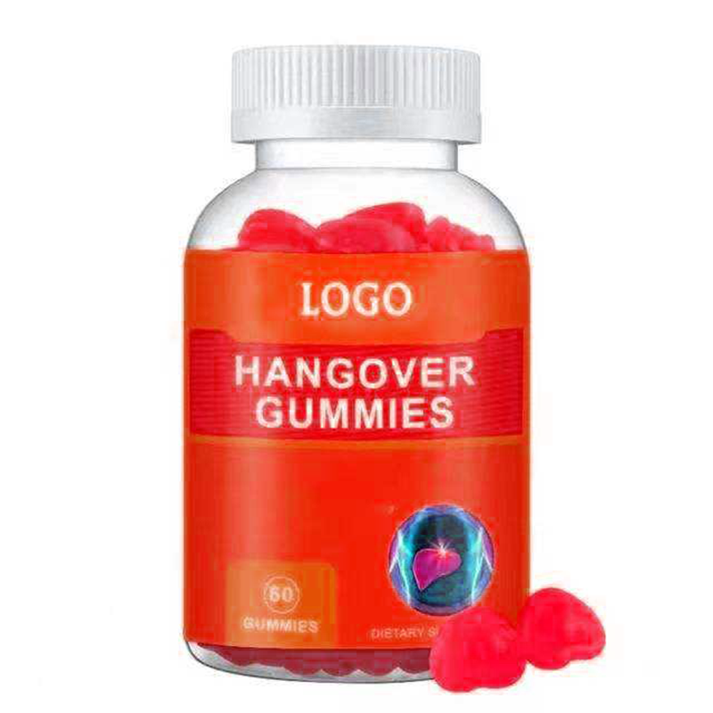 Oem Health care Fruits Taste Relieve Alcohol AntiHangover Relieve Alcohol Drunk Gummies