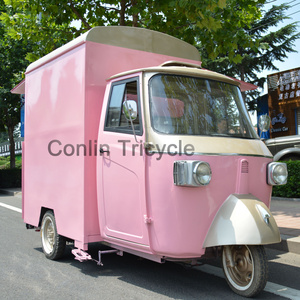 Electric vintage golf cart ice cream truck ice cream bike