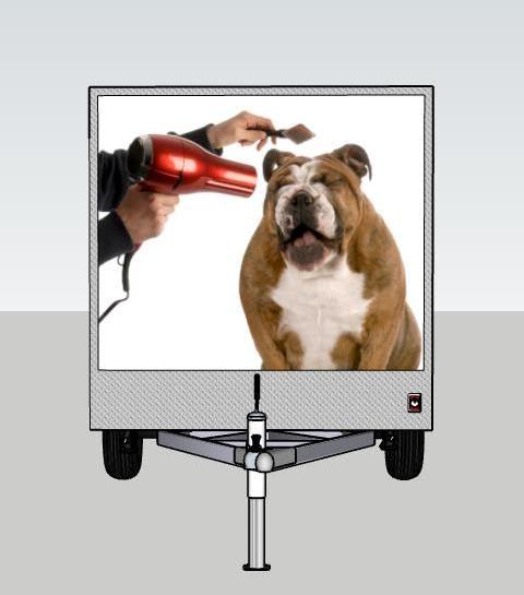 Eu Standard Mobile Dog Grooming Trailer Dog  Grooming Salon for Sale in France