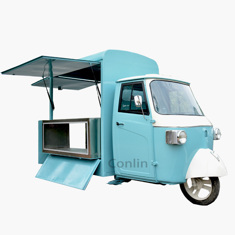 Electric Cars Food Service Mobile Seller Car Flower Cart With Wheels For Sale