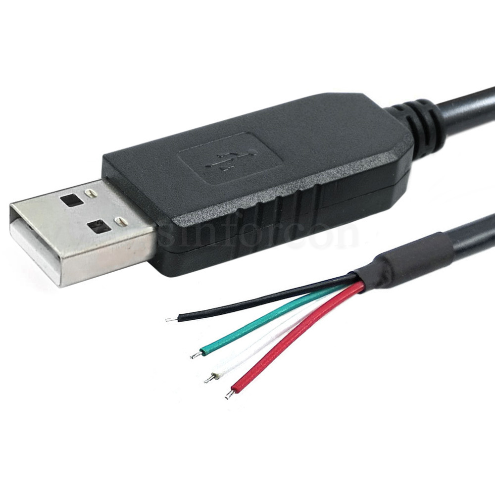 Silicon Labs CP210x USB to UART Bridge Chip CP2102 USB TTL 3V3 WE Wire end Serial Cable