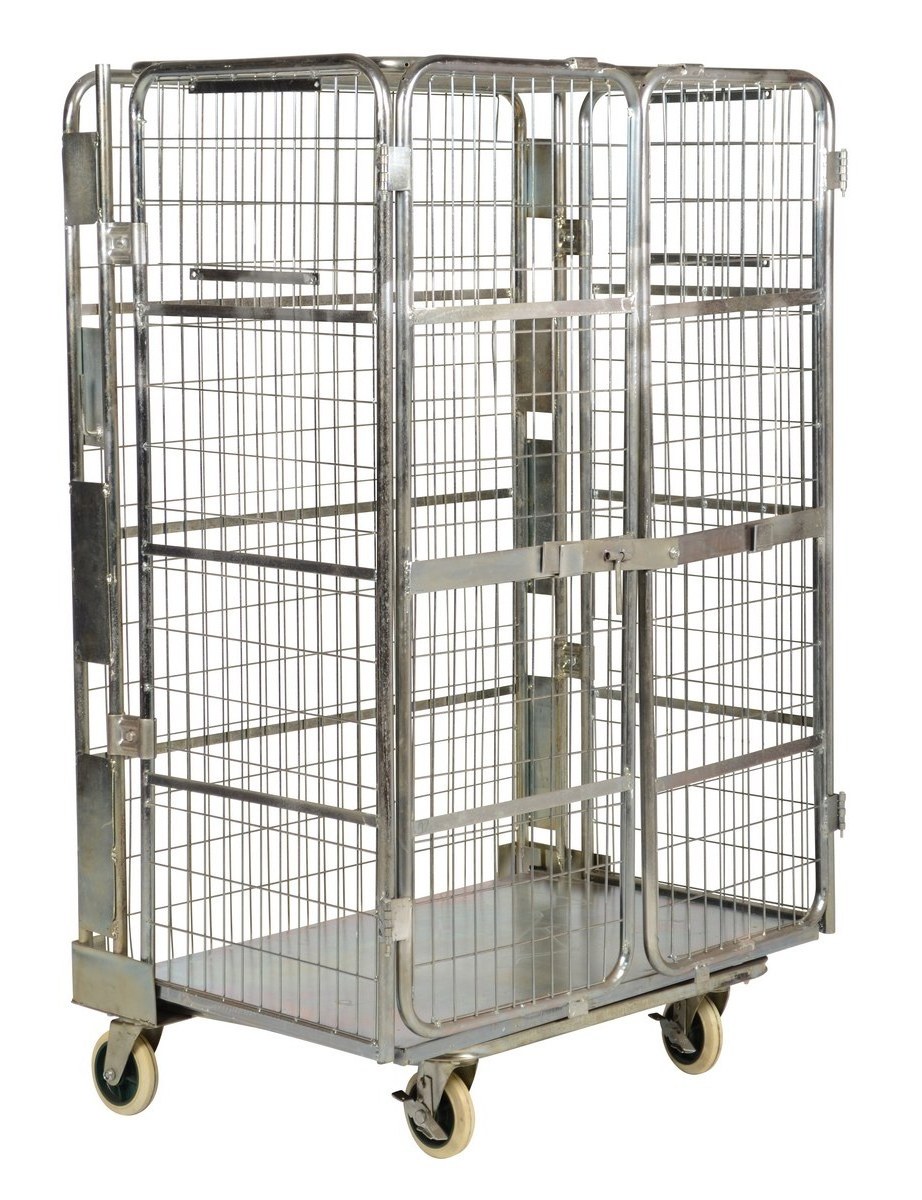 Logistics Trolley Storage Carts Folding Handling Carriers Mobile Libraries Warehouse Sorting Cars Finishing Cars