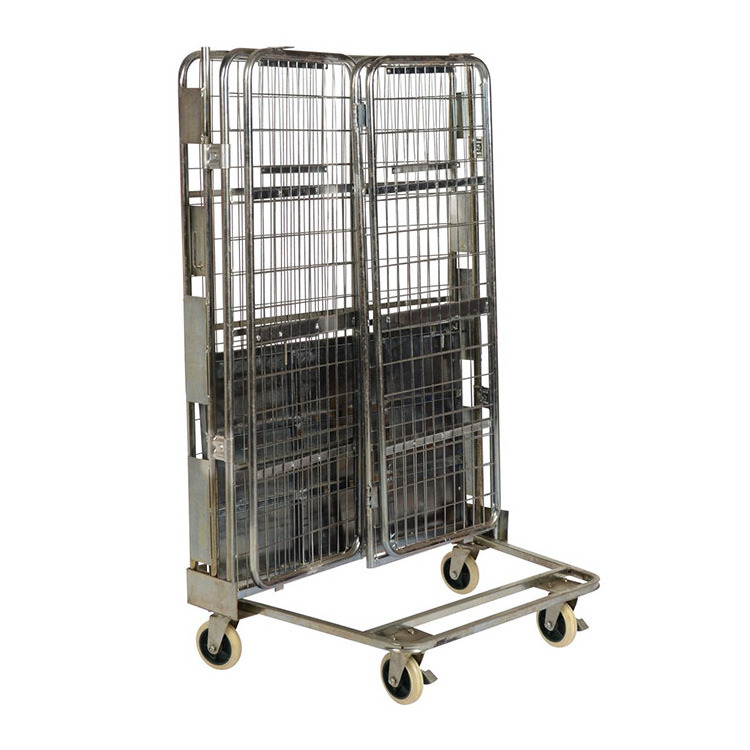 Logistics Trolley Storage Carts Folding Handling Carriers Mobile Libraries Warehouse Sorting Cars Finishing Cars