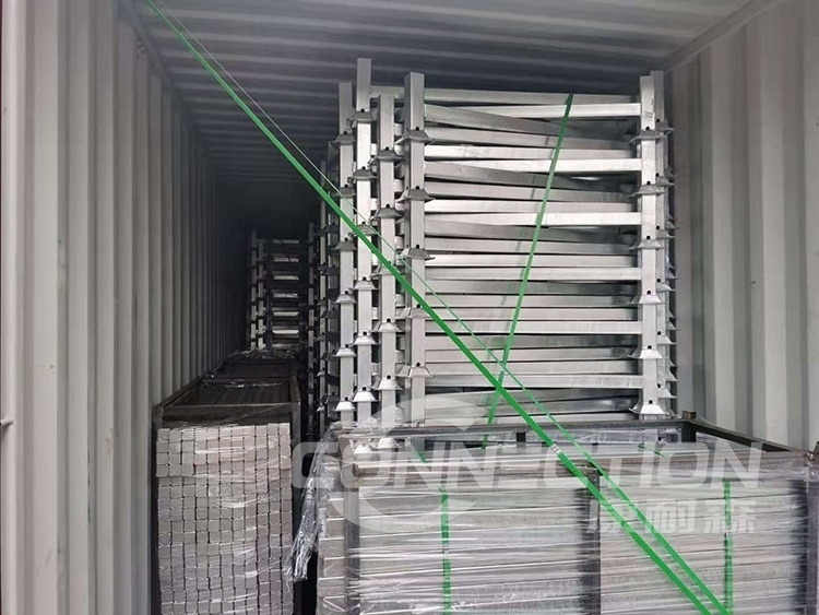 Heavy Duty Industrial galvanized Warehouse Vertical Stackable Metal Steel Storage Post Pallet Racks