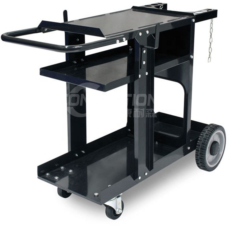 Steel welding trolley tool cart workshop use welding cart with drawers