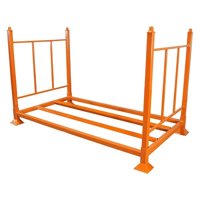 Heavy duty portable logistic stackable pare tire folding storage rack stillage tyre rack