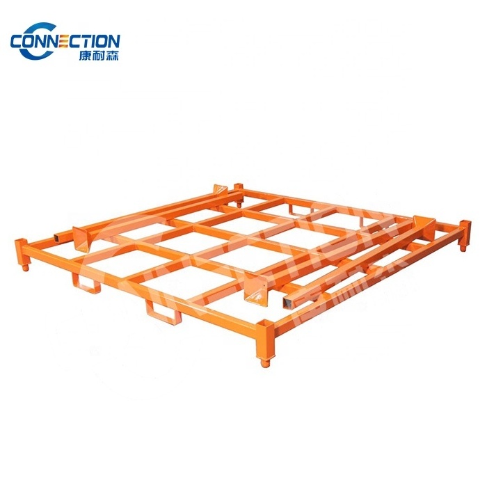 portable steel tube pipes detach warehouse stacking storage fabric roll pallet racks for forklift