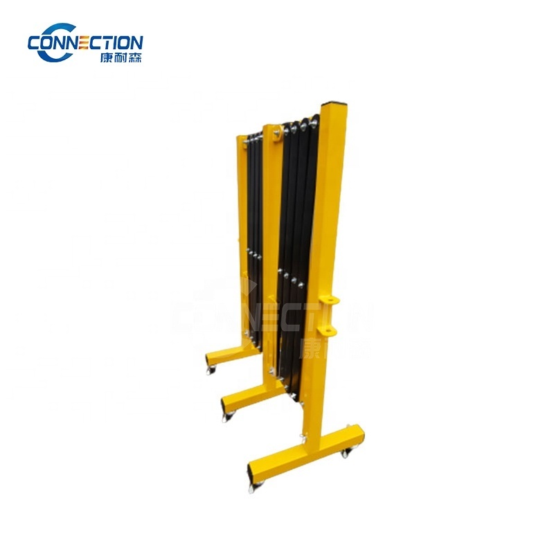 Expanding Iron Traffic Expandable Barrier Retractable Expandable Foldable Traffic Barrier