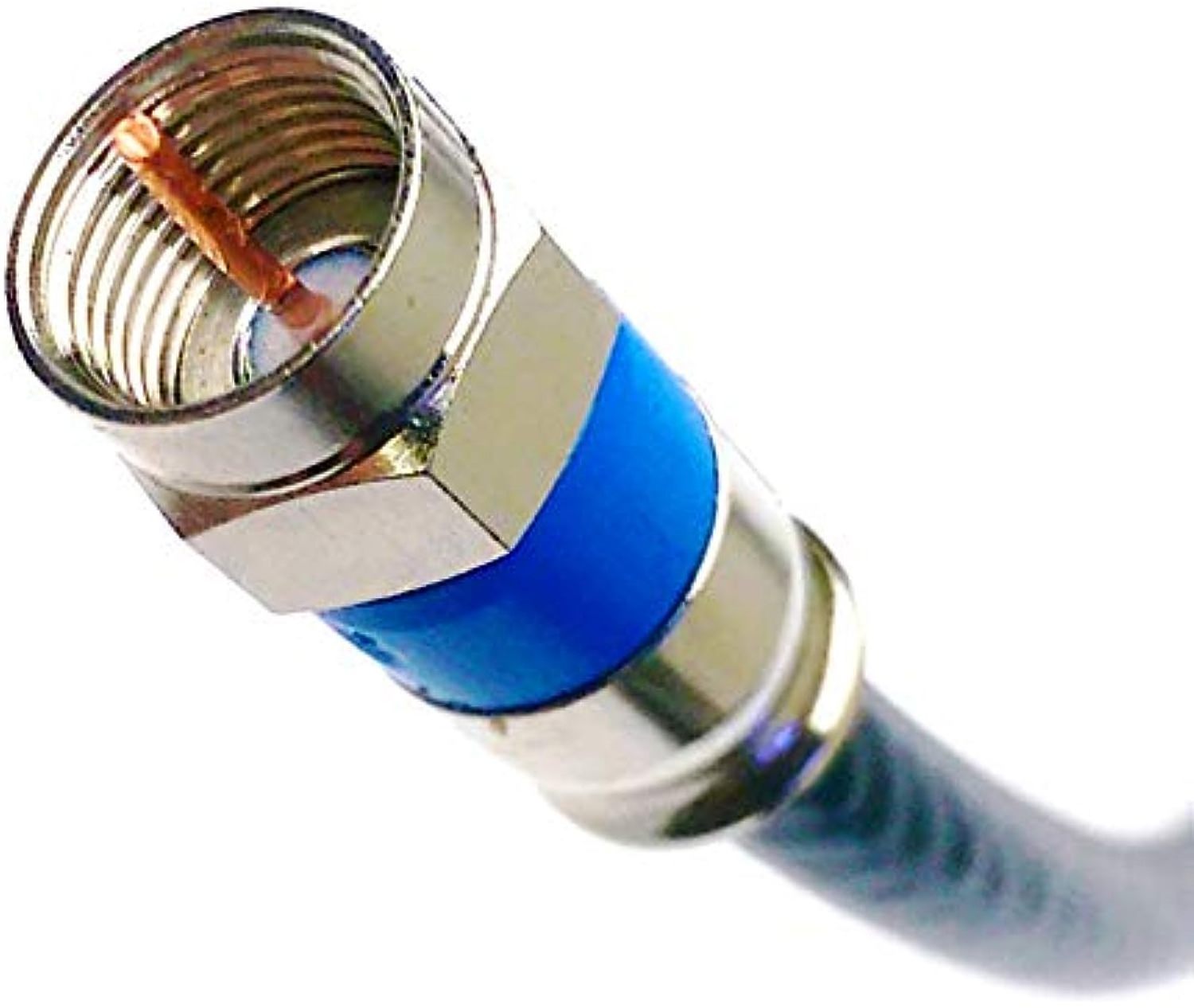 Good Quality 75 Ohm 3Ghz Quad Shield Indoor Outdoor Solid Copper RG6 Coaxial Cable