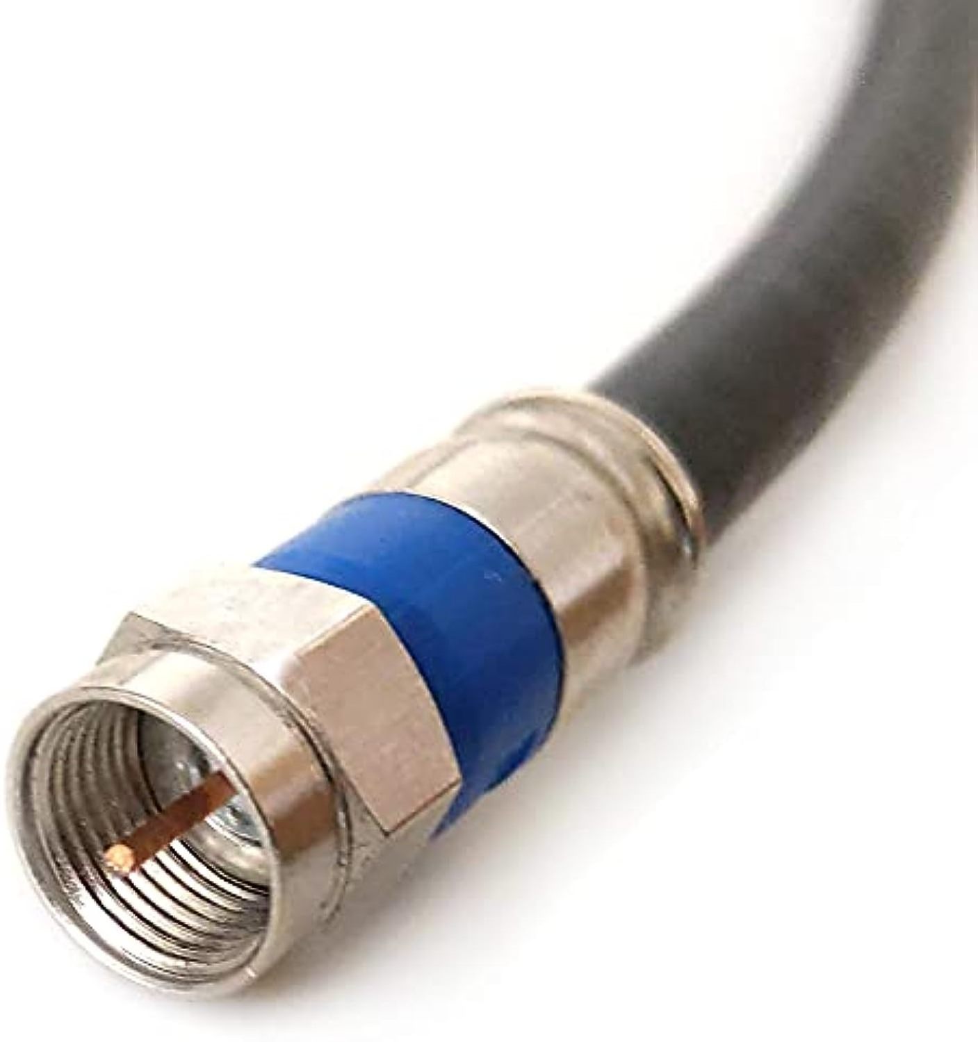 Good Quality 75 Ohm 3Ghz Quad Shield Indoor Outdoor Solid Copper RG6 Coaxial Cable